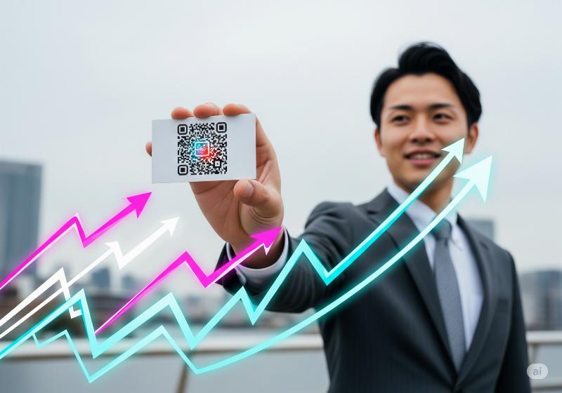 名刺のQRコード、無料で作るならコレ！営業効率を爆上げする秘訣